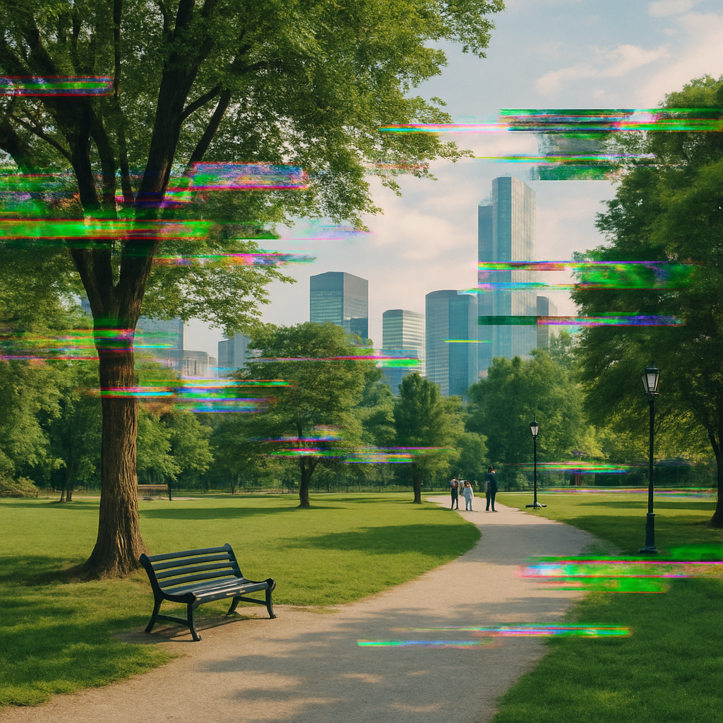 Glitching reality