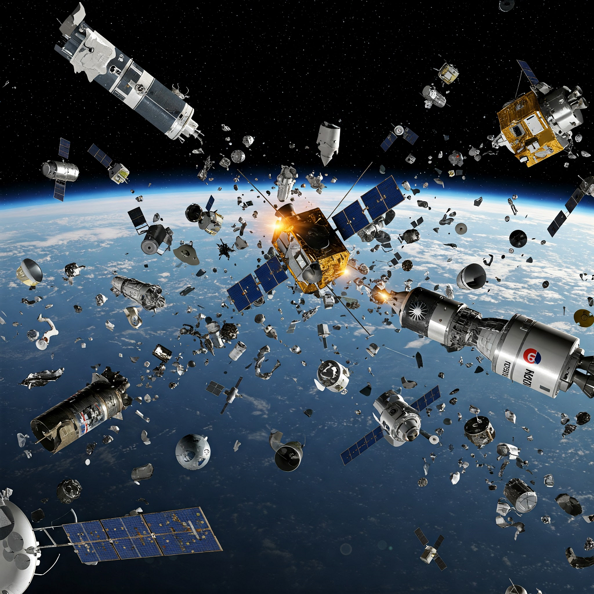 space debris